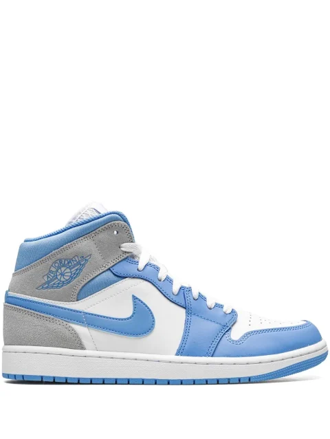 Air Jordan 1 Mid SE University Blue/Grey Sneakers