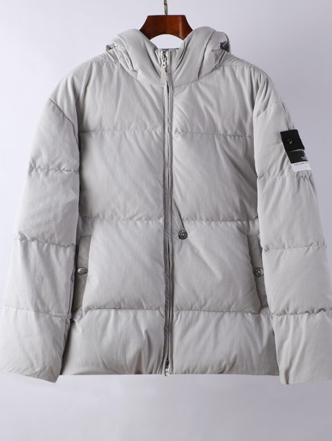 Stone Island 
Hooded Down Puffer