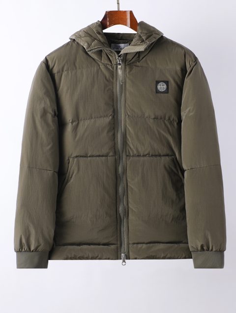 Stone Island 
Hooded Down Puffer