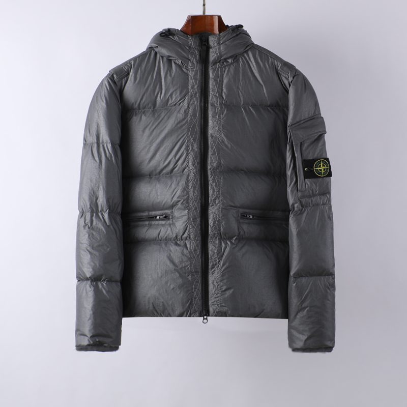 Stone Island 
Hooded Down Puffer