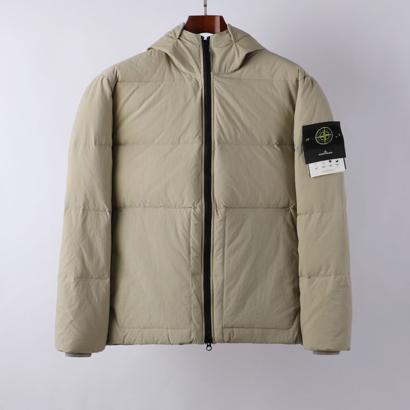 Stone Island 
Hooded Down Puffer