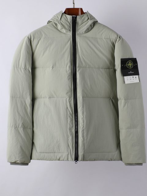 Stone Island 
Hooded Down Puffer