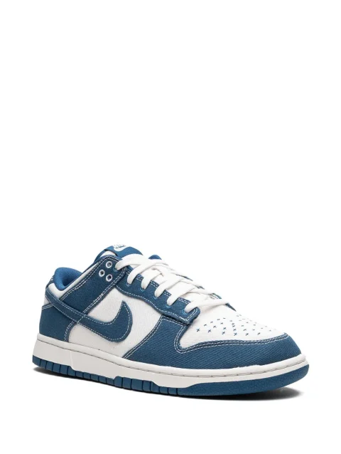 Dunk Low Shashiko Industrial Blue Sneakers