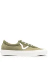 suede low-top sneakers