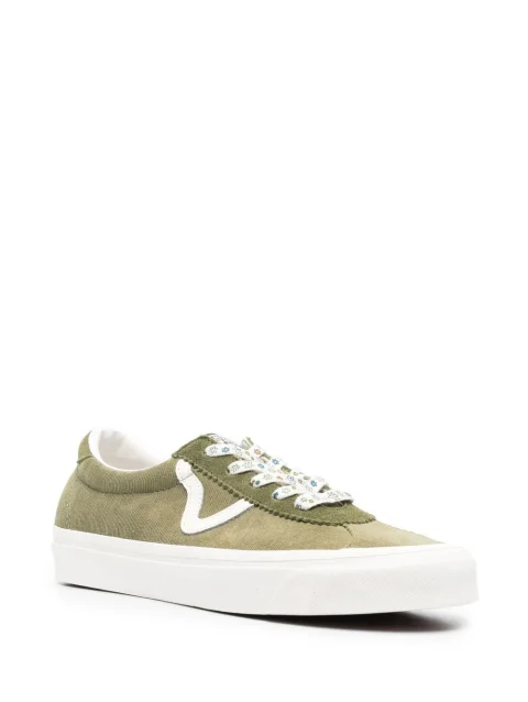 suede low-top sneakers