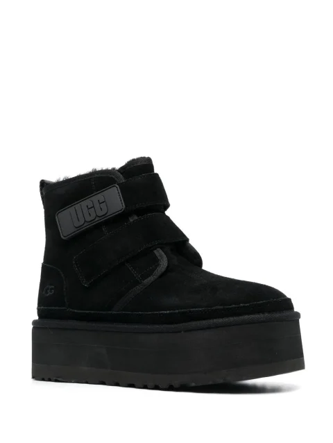 UGG flatform double-strap boots