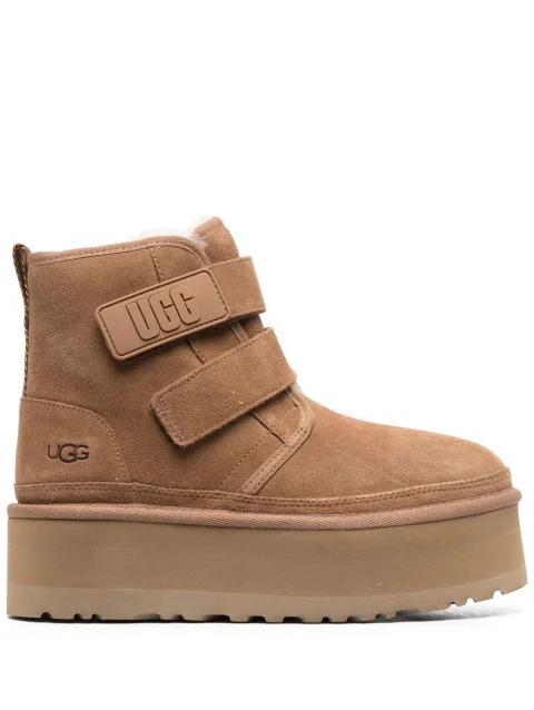 UGG flatform double-strap boots