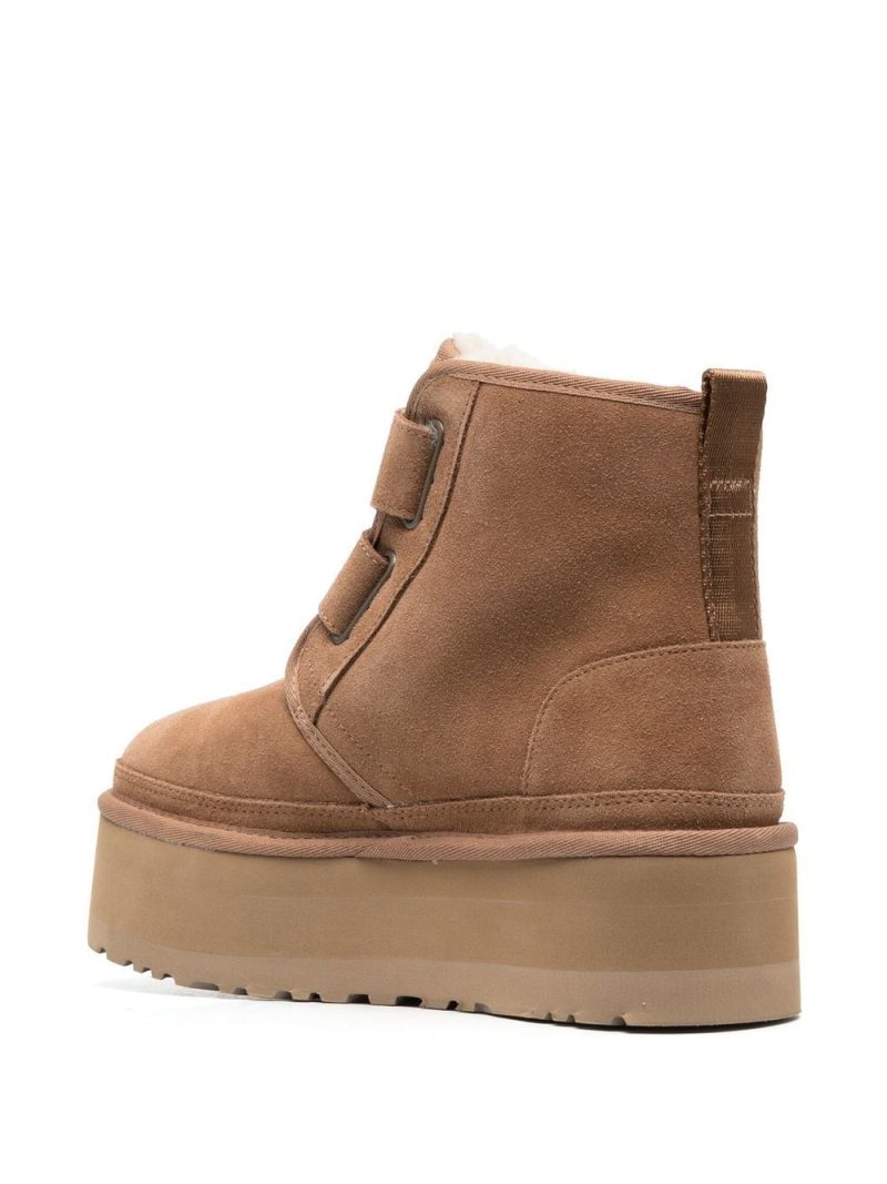 UGG flatform double-strap boots